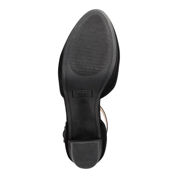 Sun + Stone Womens Estrella High Heel Ankle Strap Platform Pumps Black Size 9 W - Picture 4 of 4